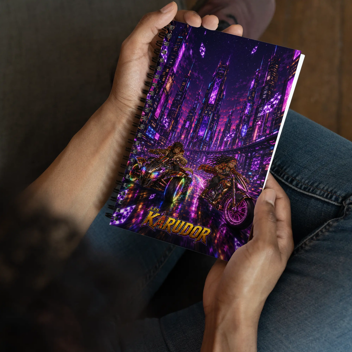 Carnet à spirale Les Karudor - couverture
