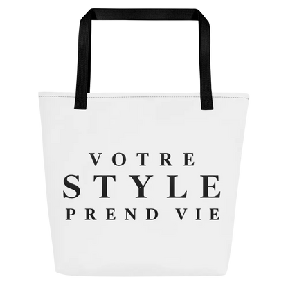 Tote Bag Votre Style Prend Vie - coloris noir