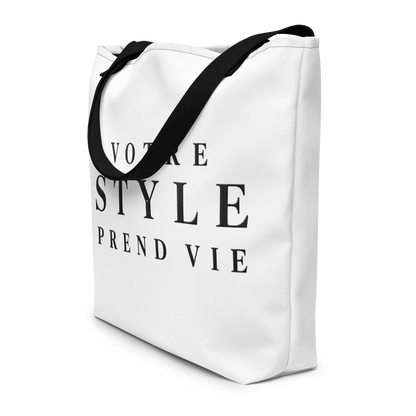 Tote Bag Votre Style Prend Vie - vue de face