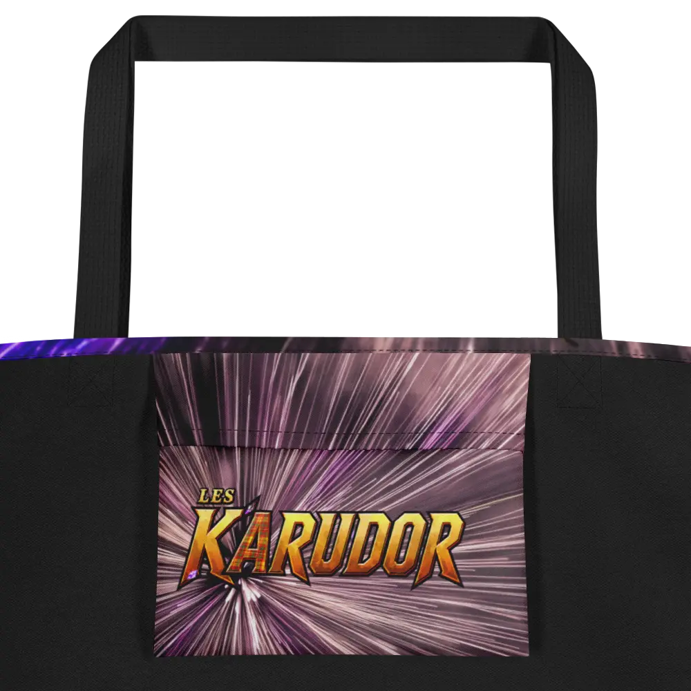 Tote Bag Les Karudor - poche intérieure
