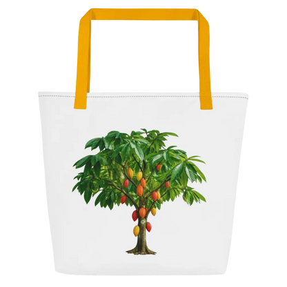 Tote Bag Cacaotier - coloris jaune