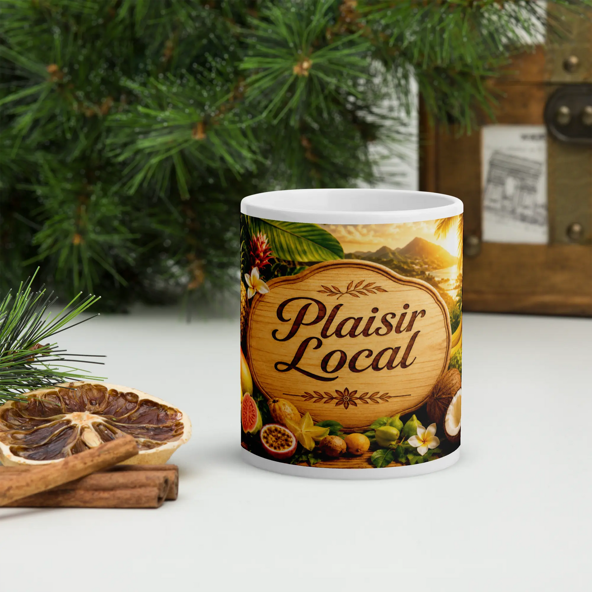 Mug Plaisir Local - vue de face