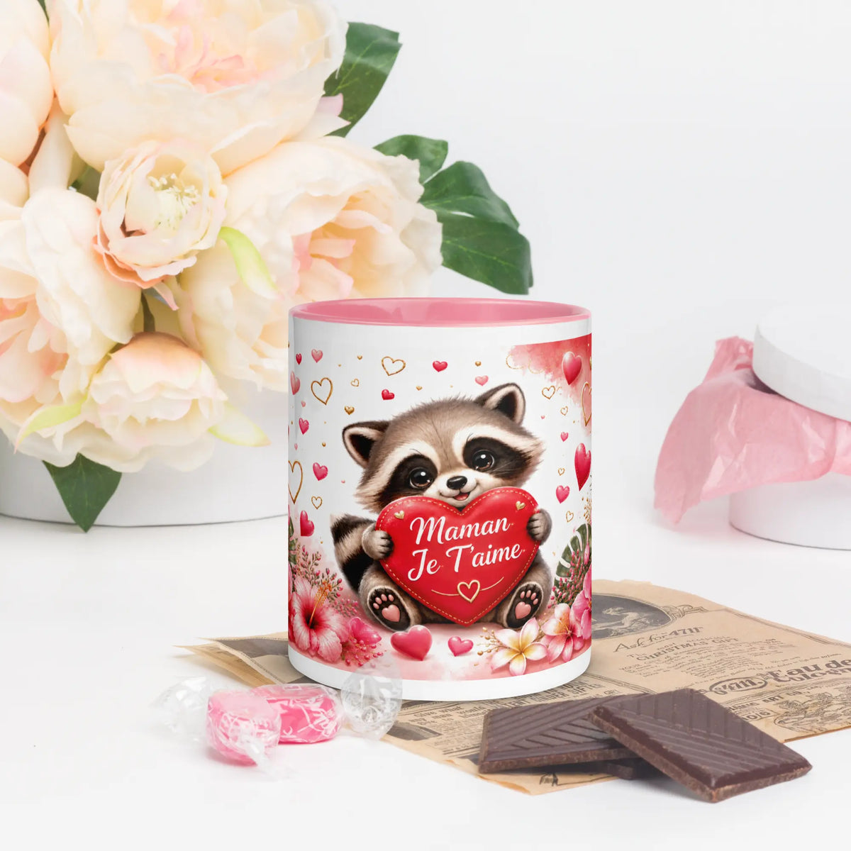 Mug Maman Je T'aime - vue de face