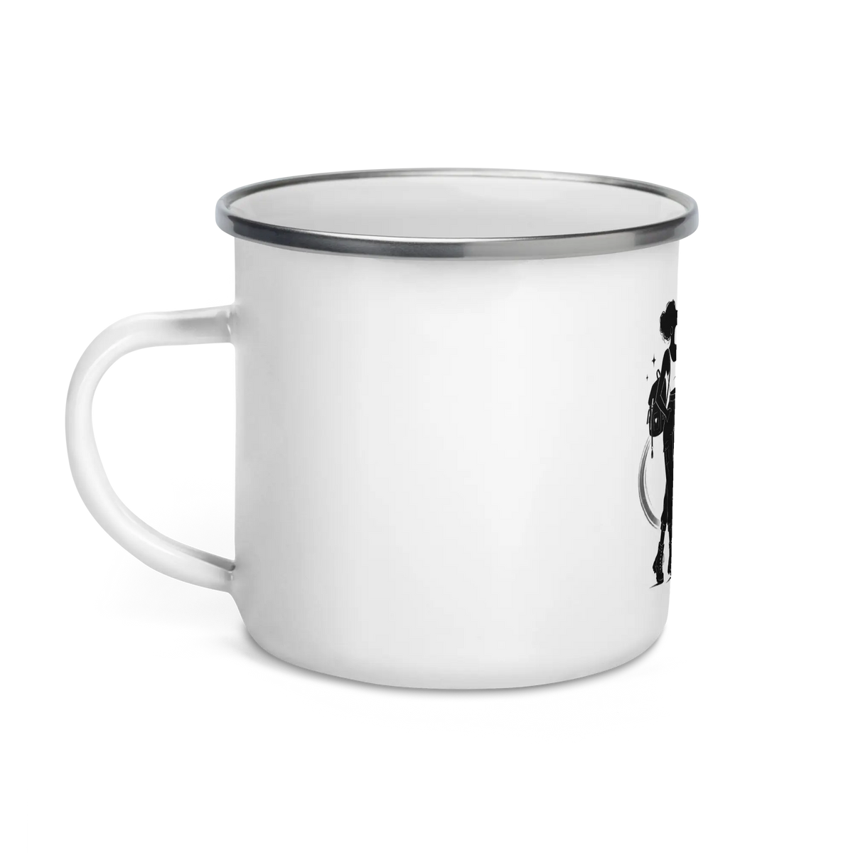 Mug Émaillé La Numéro 1 C'est Moi - anse à gauche