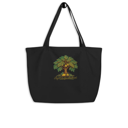 Grand Tote Bag Coton Bio L'arbre à Pain - image 3