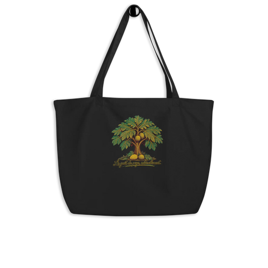 Grand Tote Bag Coton Bio L'arbre à Pain - image 3