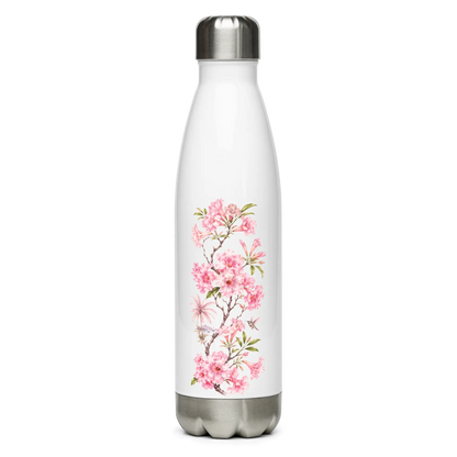 Gourde en Acier Fleur de Poui - côté gauche 2