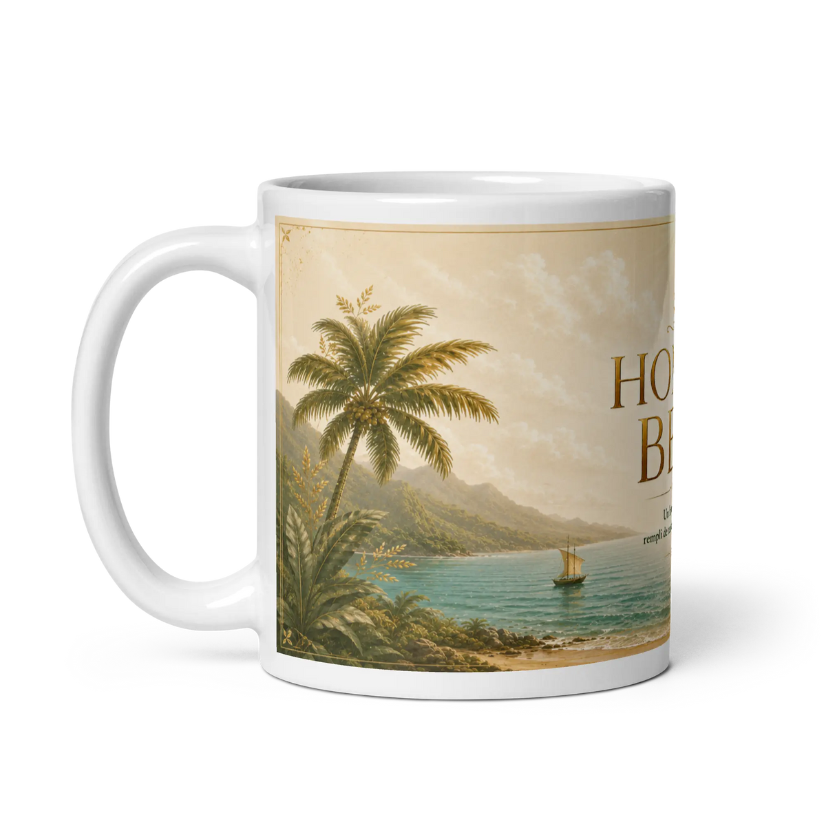 Mug Homme Béni - anse à gauche